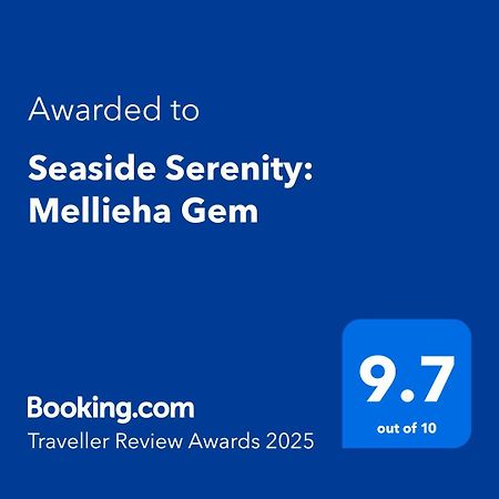 Seaside Serenity: Mellieha Gem 外观 照片